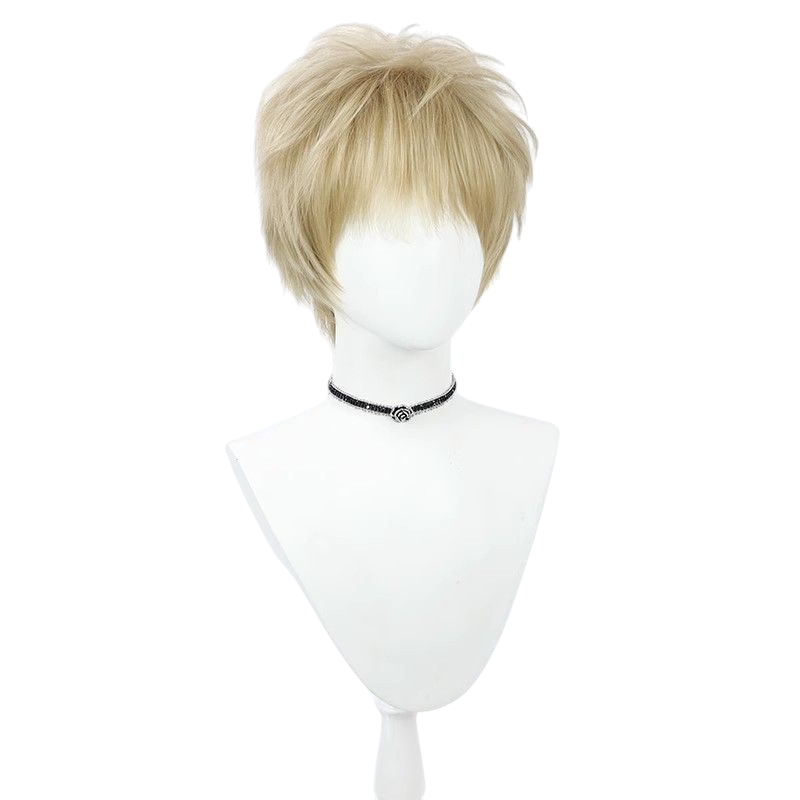 Light Gray Tsukishima Kei Cosplay Wig | Haikyuu!! Karasuno Blocker