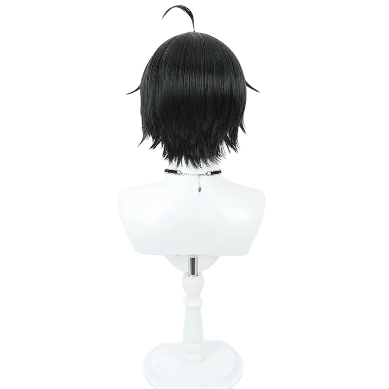 White Smoke Yamaguchi Tadashi Cosplay Wig | Haikyuu!! Karasuno (Dark Green)