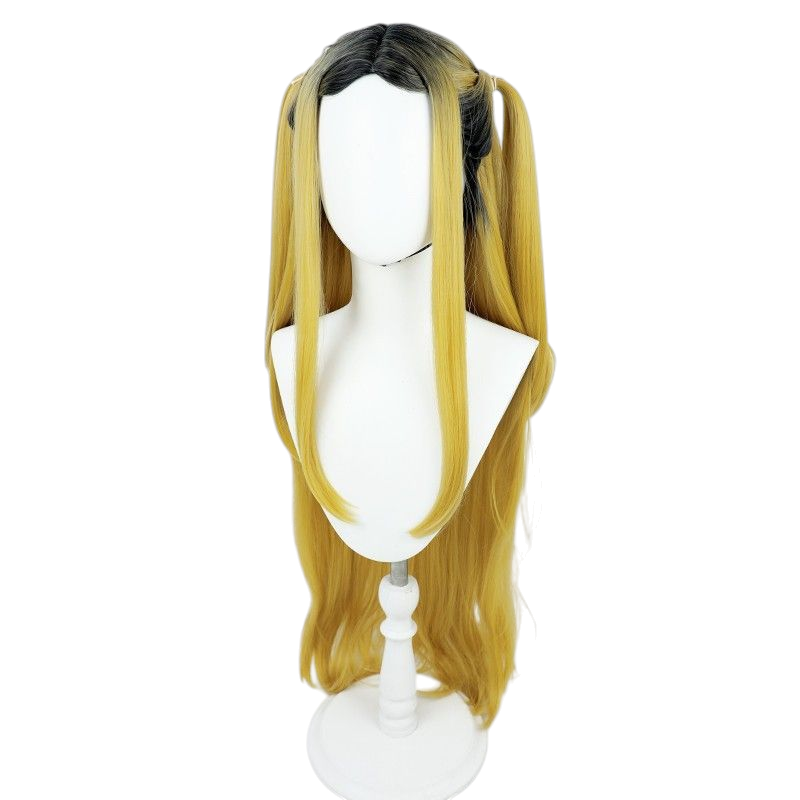White Smoke Female Kenma Kozume Cosplay Wig | Haikyuu!! Genderbend Long