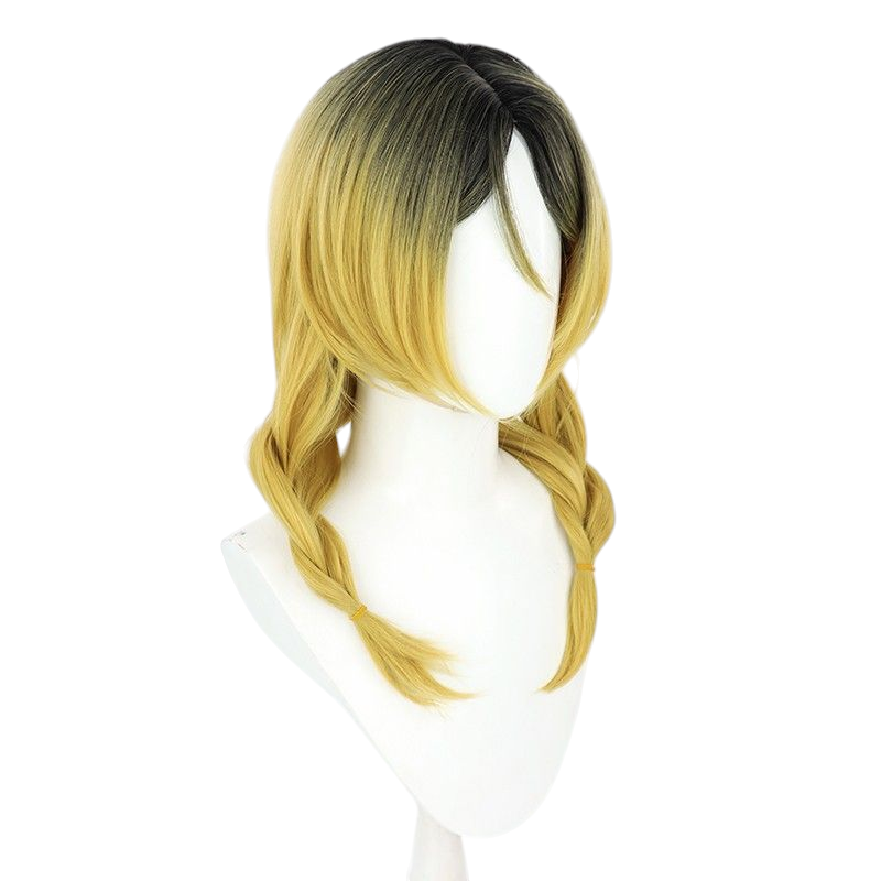 White Smoke Female Kenma Kozume Wig | Haikyuu!! (Long, Silicone Scalp)