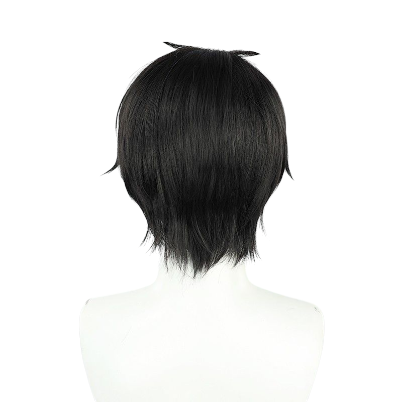Dark Slate Gray Ushijima Wakatoshi Cosplay Wig | Haikyuu!! Shiratorizawa Ace