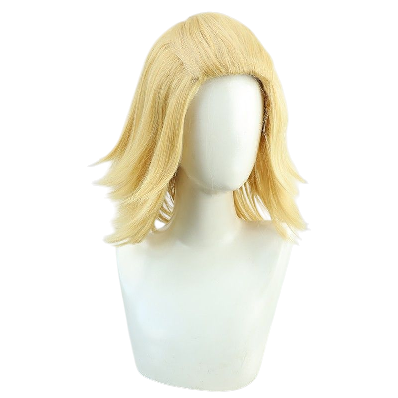 Antique White Manjiro Sano "Mikey" Classic Toman Wig | Tokyo Revengers (Blonde)