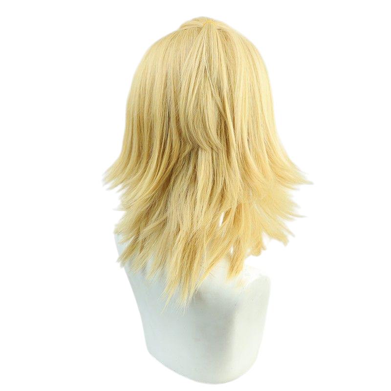 Tan Manjiro Sano "Mikey" Classic Toman Wig | Tokyo Revengers (Blonde)