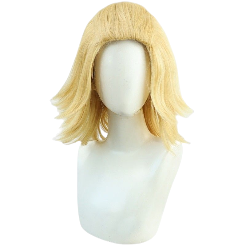 Light Gray Manjiro Sano "Mikey" Classic Toman Wig | Tokyo Revengers (Blonde)