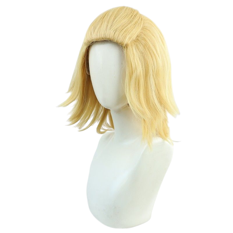 Light Gray Manjiro Sano "Mikey" Classic Toman Wig | Tokyo Revengers (Blonde)