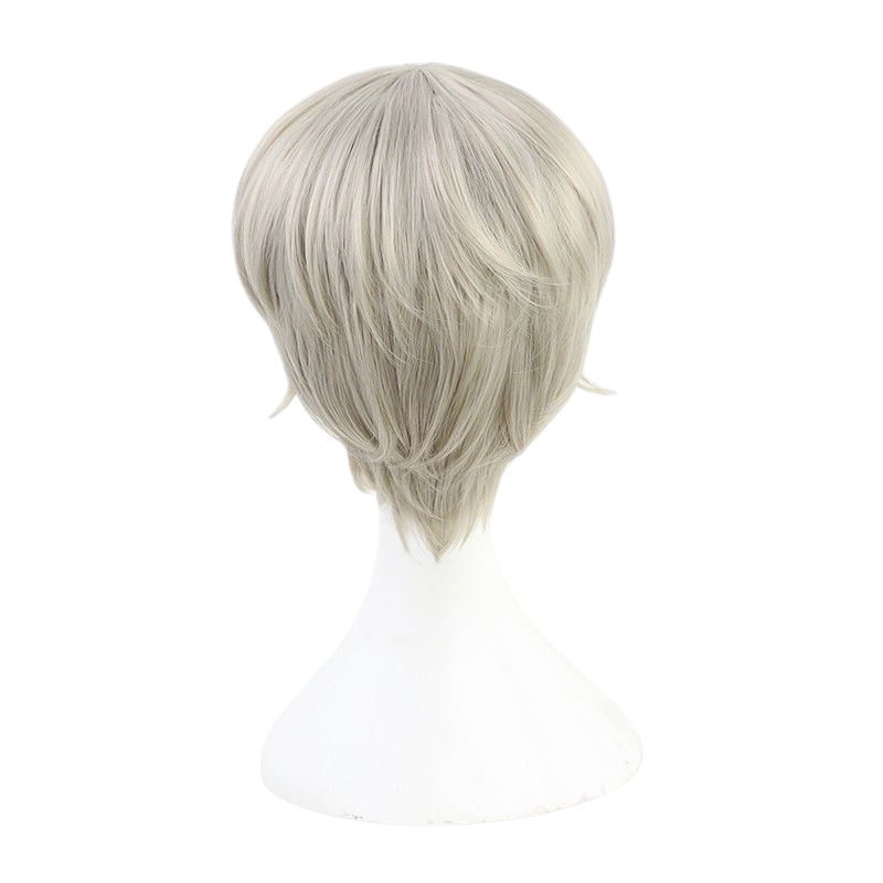Light Gray Jujutsu Kaisen Toge Inumaki Cosplay Wig - Flipped Multi-Use