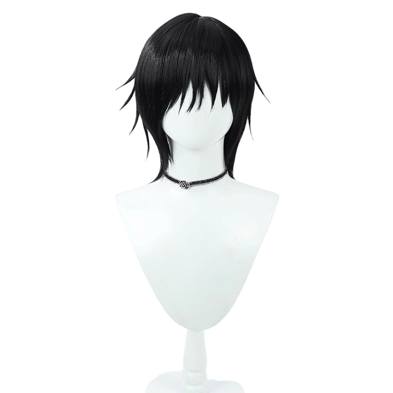 White Smoke Jujutsu Kaisen Toji Fushiguro Season 2 Wig (Black Flipped)