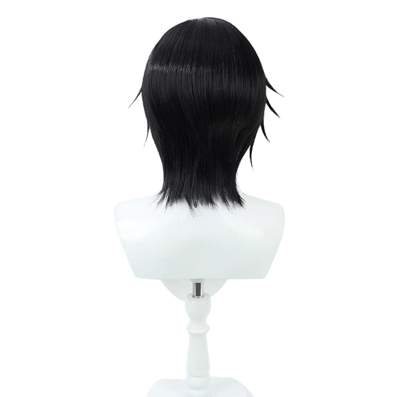 Black Jujutsu Kaisen Toji Fushiguro Season 2 Wig (Black Flipped)