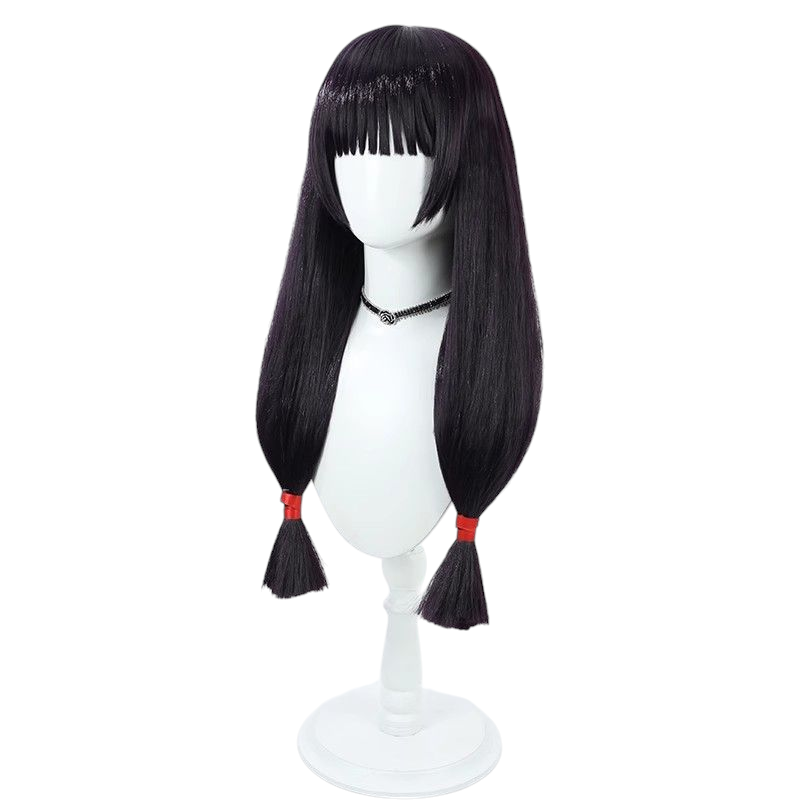 Dark Slate Gray Jujutsu Kaisen Utahime Iori Season 2 Wig (Purple, Skin Top)