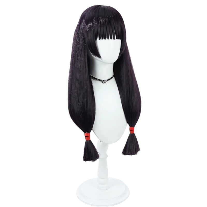 Dark Slate Gray Jujutsu Kaisen Utahime Iori Season 2 Wig (Purple, Skin Top)