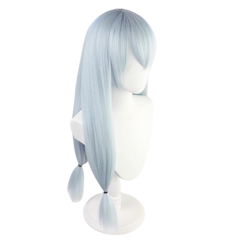 Light Gray Jujutsu Kaisen Mahito Cosplay Wig - Fluffy Blue Voluminous Hair