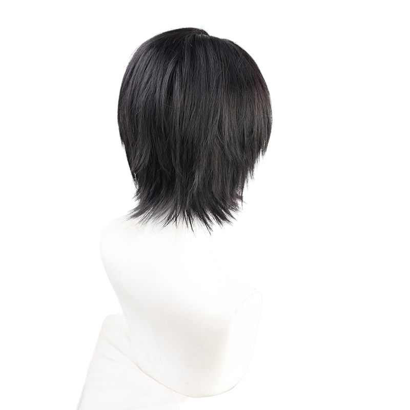 Dark Slate Gray Jujutsu Kaisen Yuta Okkotsu Cosplay Wig (No-Trim Side Part)