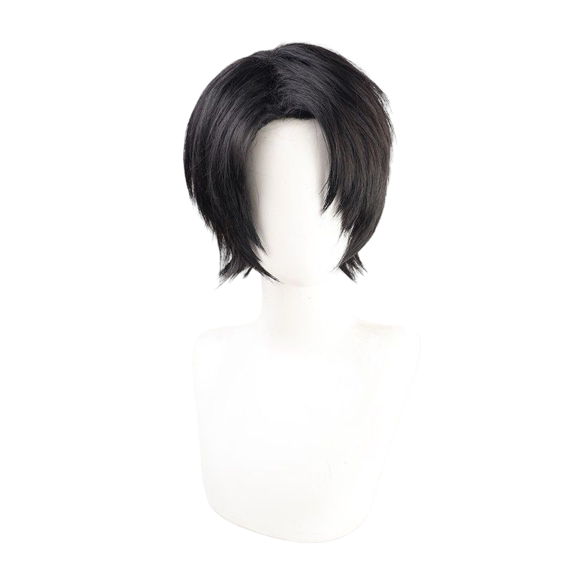 Dark Slate Gray Jujutsu Kaisen Yuta Okkotsu Cosplay Wig (No-Trim Side Part)