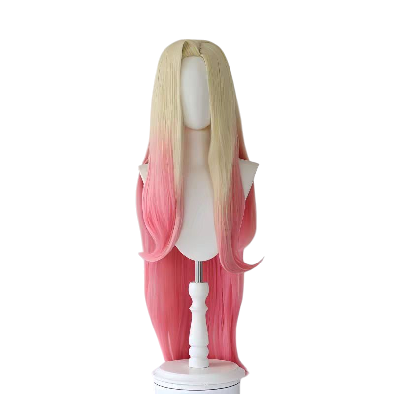 Rosy Brown KDA Ahri Cosplay Wig | League of Legends (Gradient) | ALL OUT