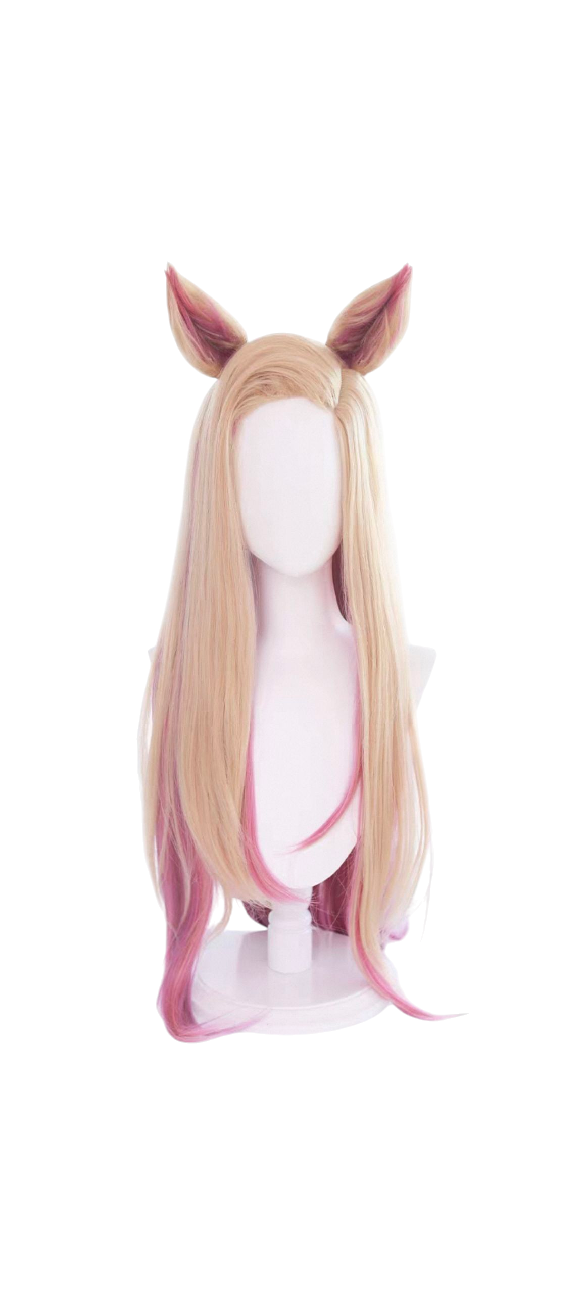 Light Gray KDA Akali "The Rogue Assassin" Cosplay Wig | League of Legends by Fevercos