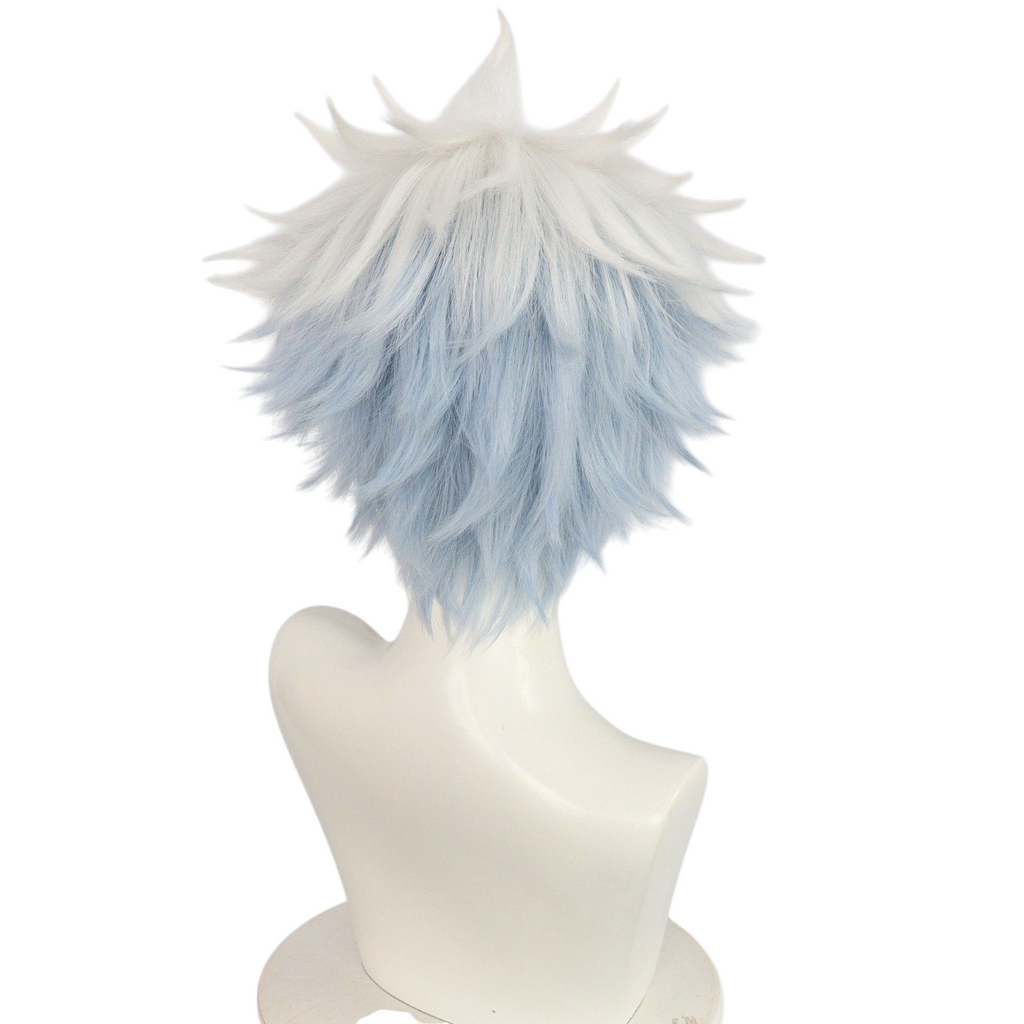 Light Gray Gintoki Sakata Cosplay Wig | Gintama (Silver Grey Flipped)
