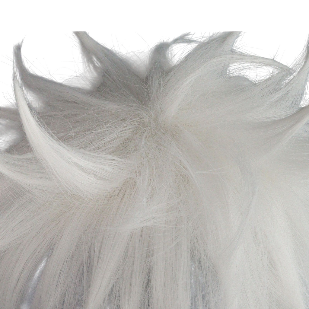 Dark Gray Gintoki Sakata Cosplay Wig | Gintama (Silver Grey Flipped)