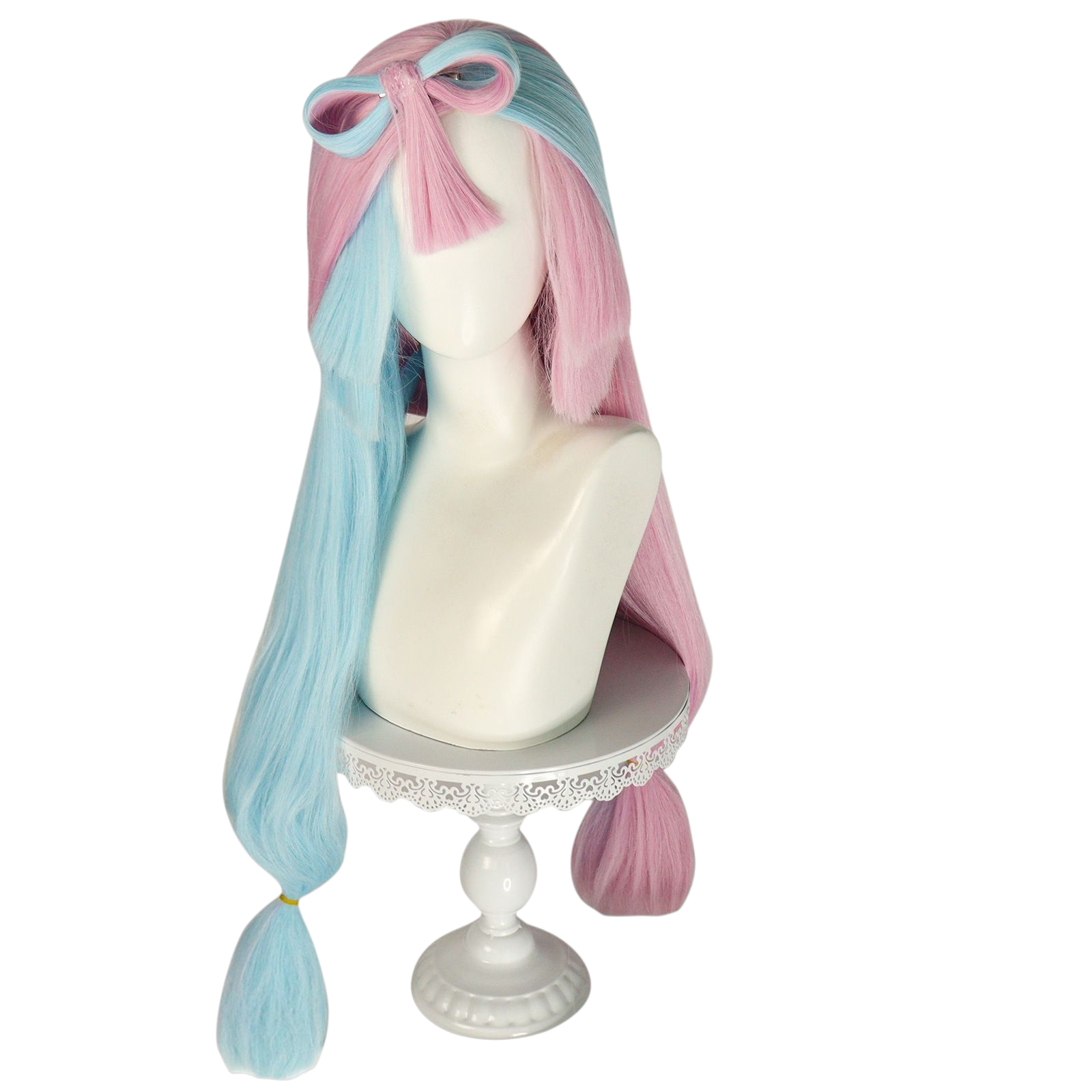 Gray Iono Cosplay Wig | Pokémon Scarlet & Violet (Two-Tone)