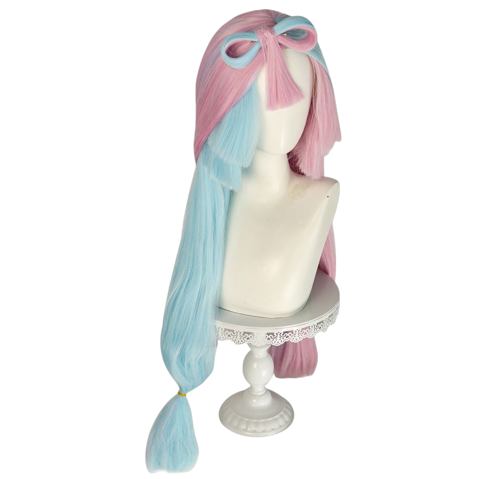 Gray Iono Cosplay Wig | Pokémon Scarlet & Violet (Two-Tone)