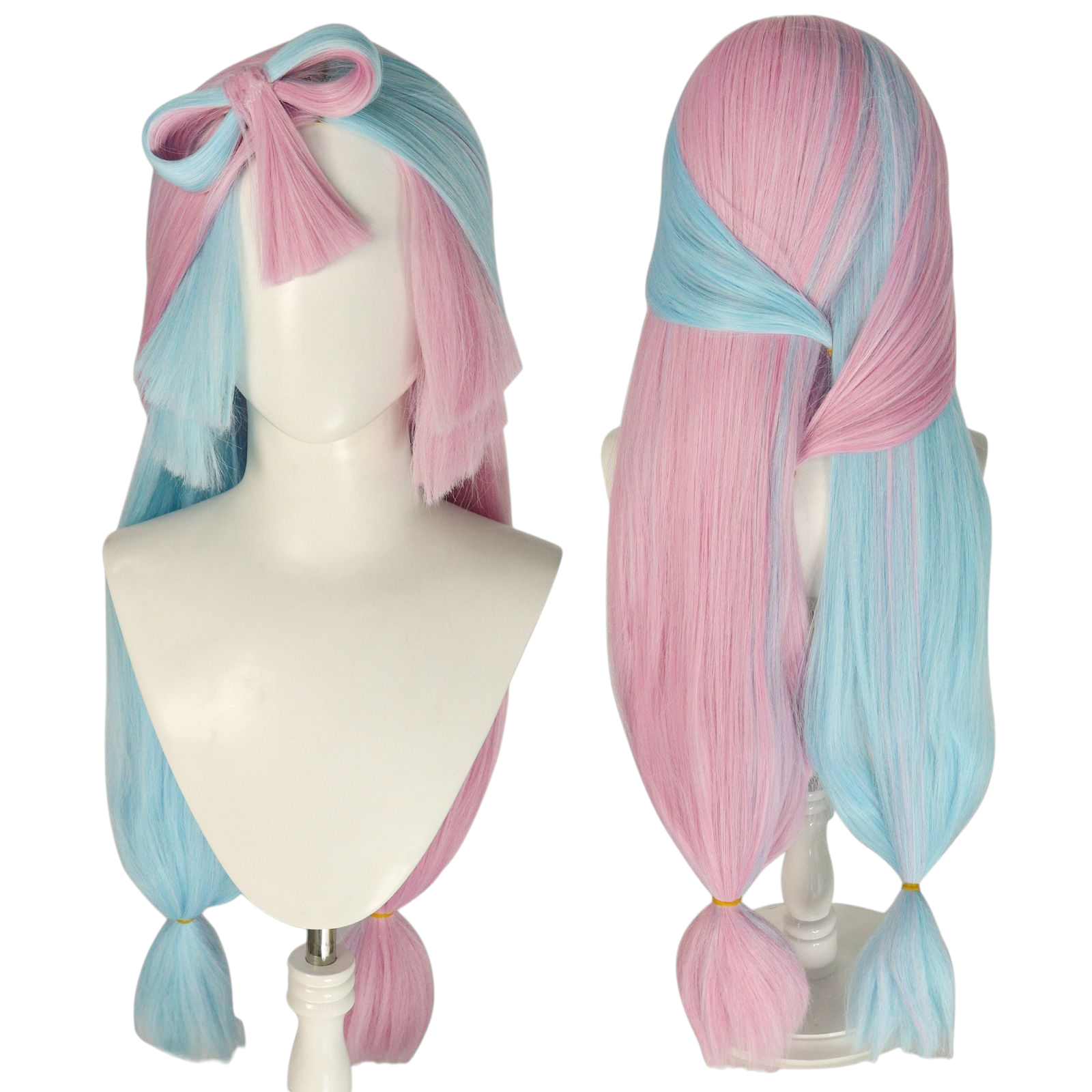 Gray Iono Cosplay Wig | Pokémon Scarlet & Violet (Two-Tone)