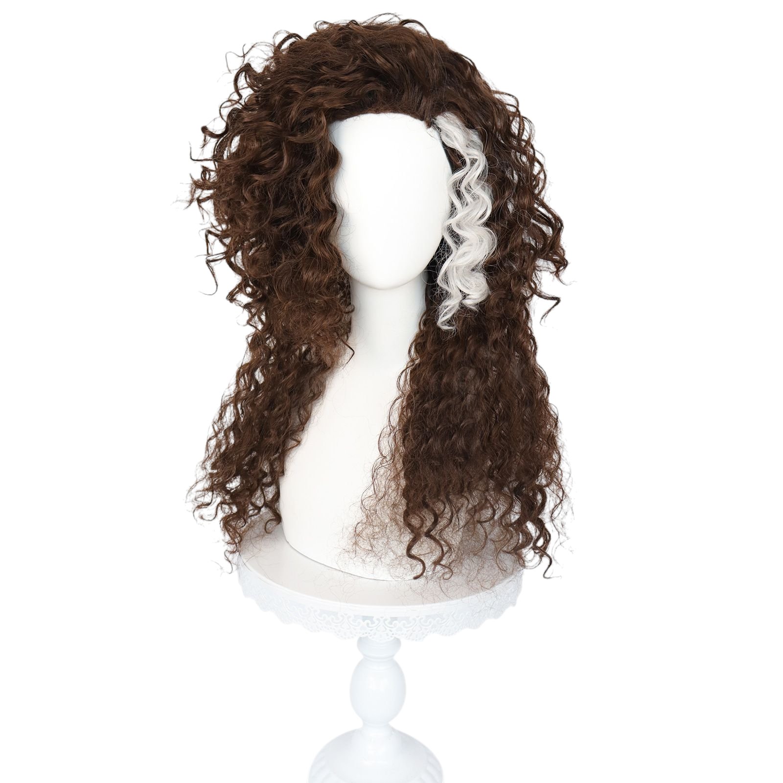 Beige Bellatrix Lestrange Cosplay Wig | Harry Potter (Cursed Curls)