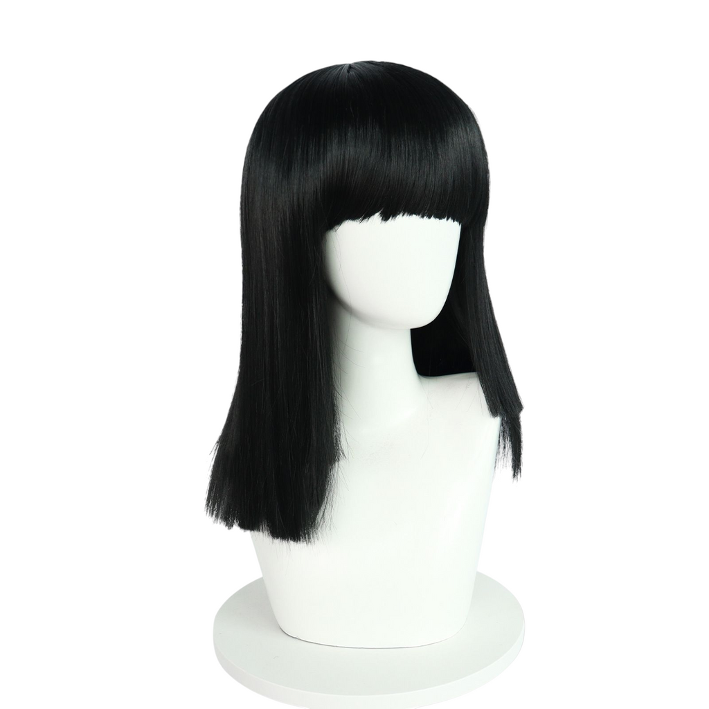 White Smoke Nico Robin Cosplay Wig | One Piece (Post-Timeskip, Black)