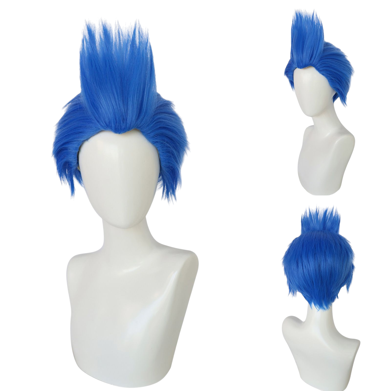 Dark Slate Blue Hades Cosplay Wig | Disney's Descendants 3 (Blue)