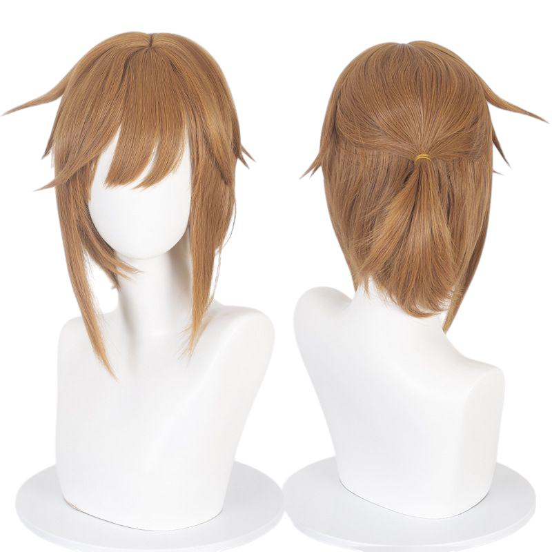 White Smoke Link Cosplay Wig | Zelda: Breath of the Wild (Skin Top Ponytail)