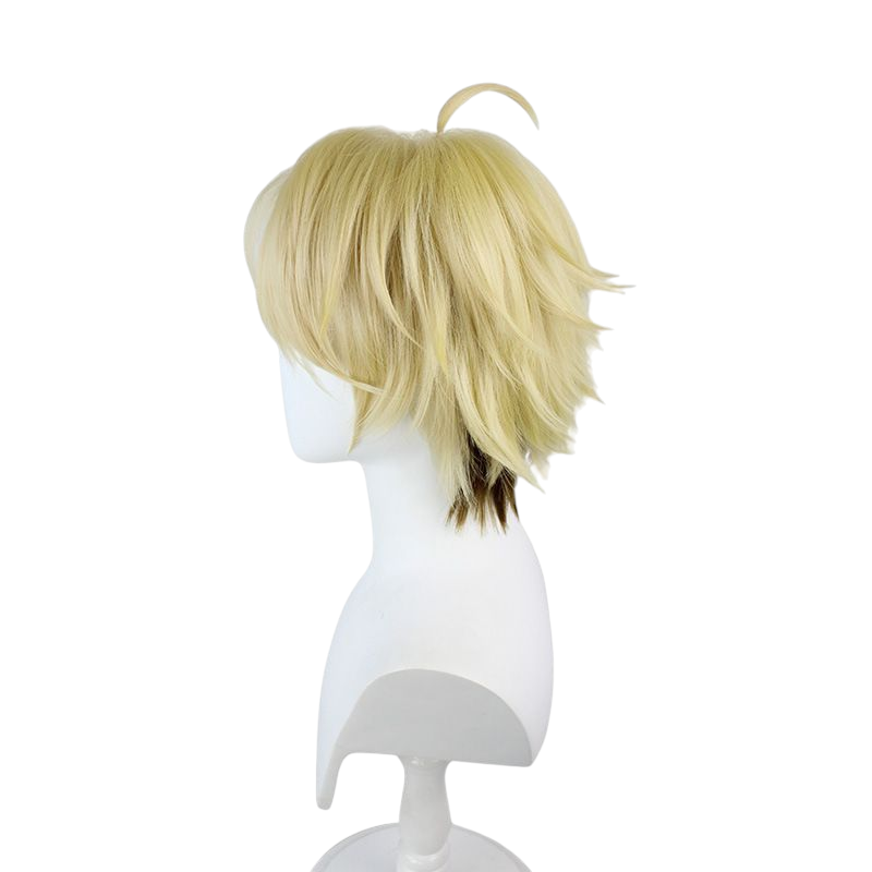 Light Gray Arashi Narukami Cosplay Wig | Ensemble Stars! (Autumn Curls)