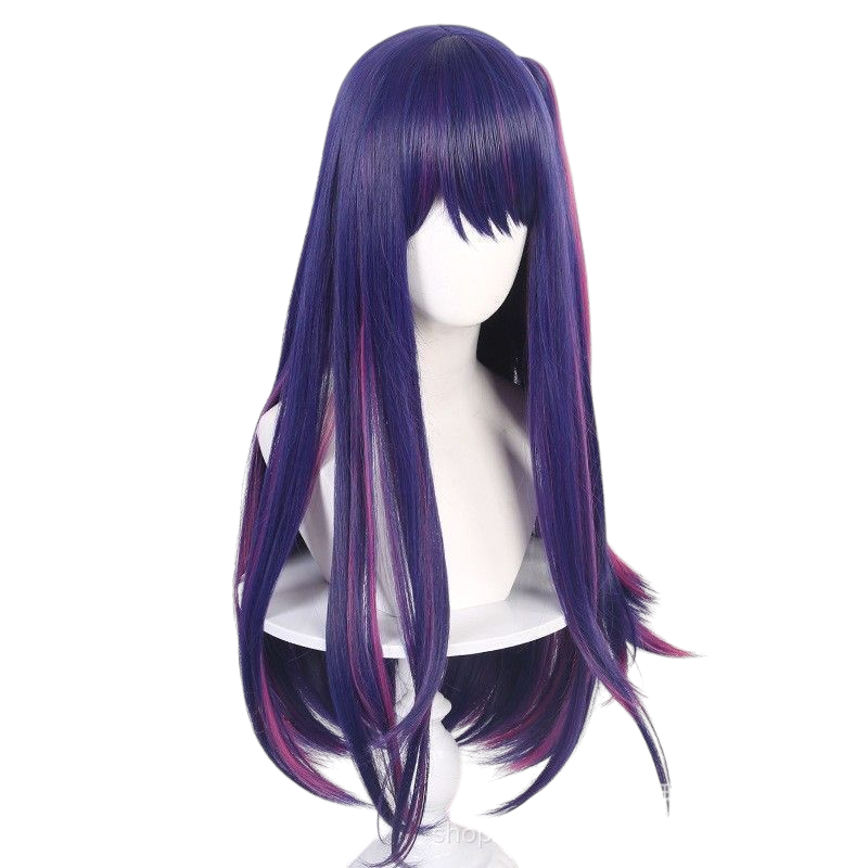 Dark Slate Gray Ai Hoshino Cosplay Wig | Oshi no Ko (Purple Gradient)