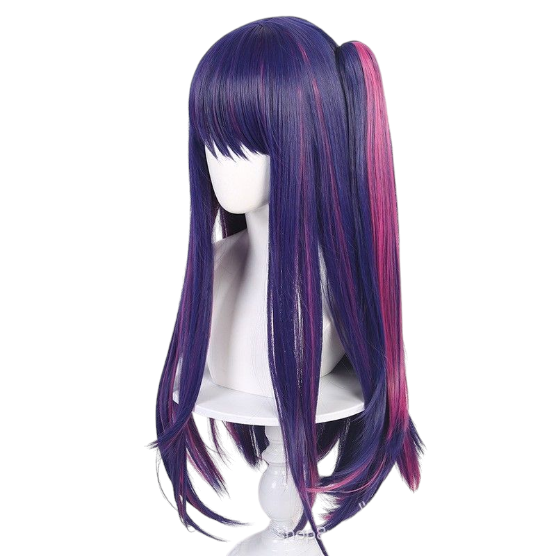 Dark Slate Blue Ai Hoshino Cosplay Wig | Oshi no Ko (Purple Gradient)