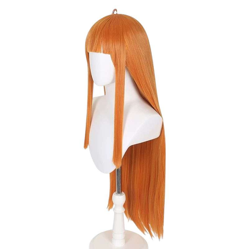 Chocolate Futaba Sakura "Oracle" Cosplay Wig | Persona 5 (Orange, Long)