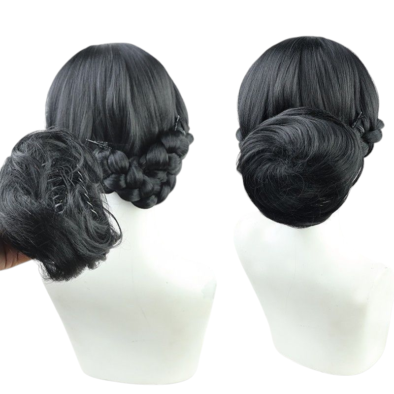 Beige Identity V Geisha "Thirteenth Lady" (Shisanniang) Styled Qipao Updo Cosplay Wig