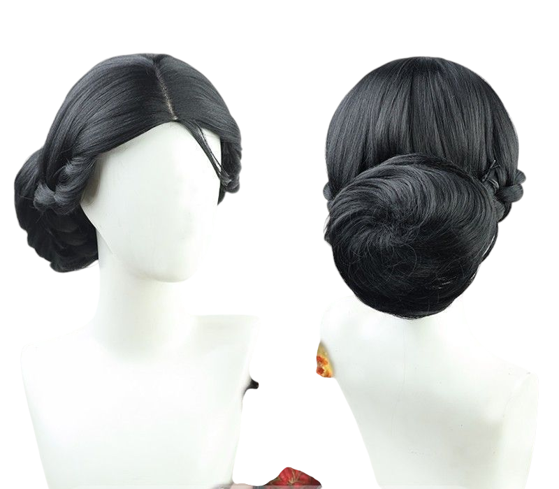 Beige Identity V Geisha "Thirteenth Lady" (Shisanniang) Styled Qipao Updo Cosplay Wig