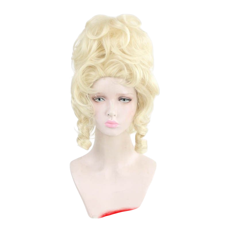Bisque Identity V Geisha "Hanayome" (Black Geisha) Noble Queen Cosplay Wig