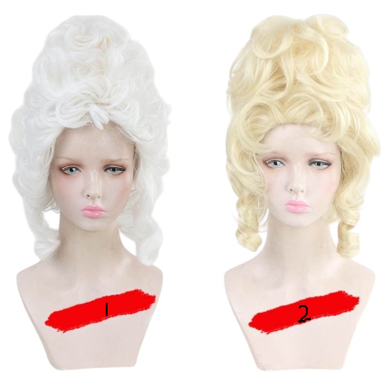 Light Gray Identity V Geisha "Hanayome" (Black Geisha) Noble Queen Cosplay Wig