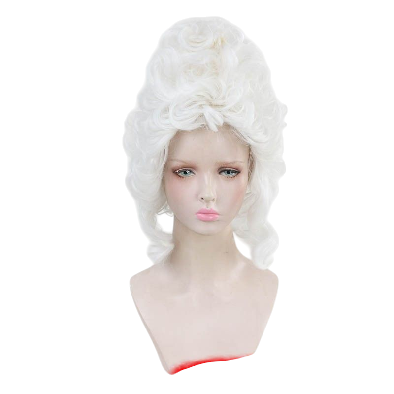 Light Gray Identity V Geisha "Hanayome" (Black Geisha) Noble Queen Cosplay Wig