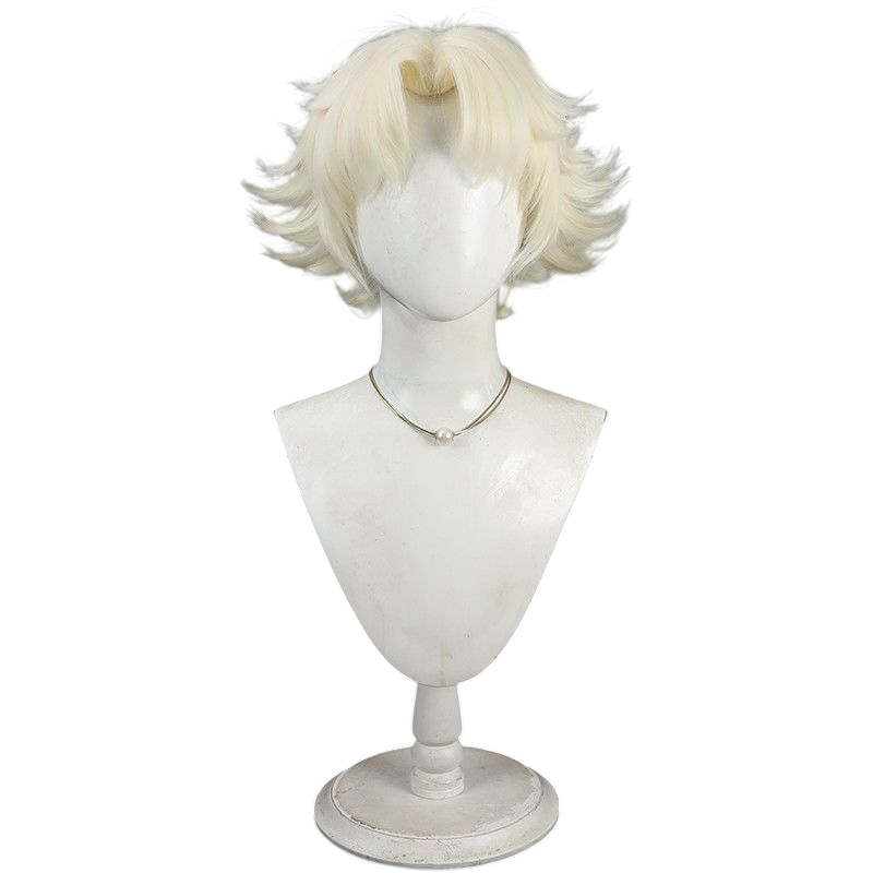 Light Gray Identity V Prospector "Bright Lone Wolf" (Truth Below) Yellow Cosplay Wig