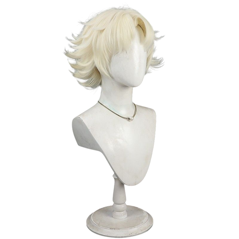 Light Gray Identity V Prospector "Bright Lone Wolf" (Truth Below) Yellow Cosplay Wig