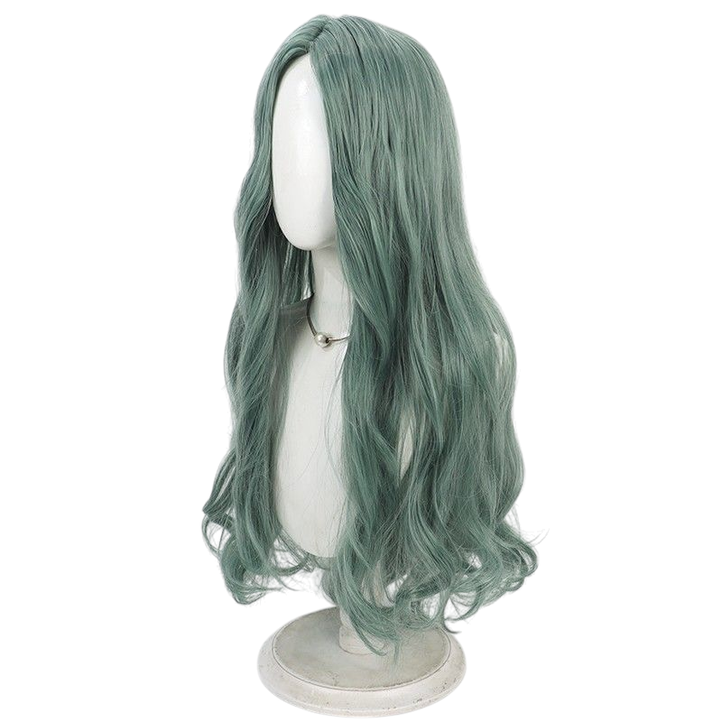 Dim Gray Identity V Naiad (Sanrio Crossover) Mixed-Color Curly Cosplay Wig