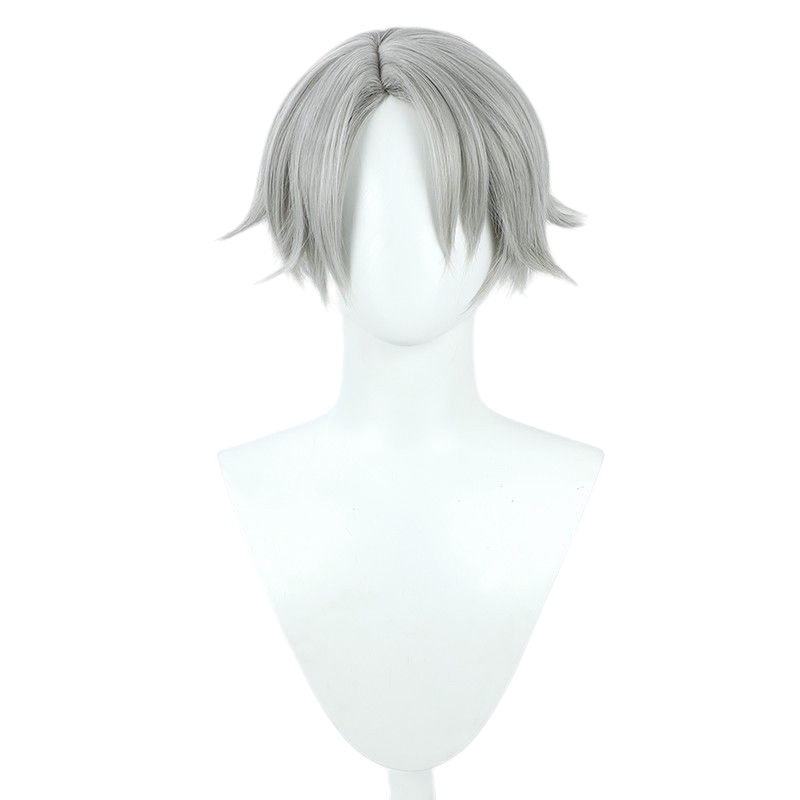 White Smoke Identity V Embalmer "Gatt" (Truth Below) Silver-Grey Long Cosplay Wig