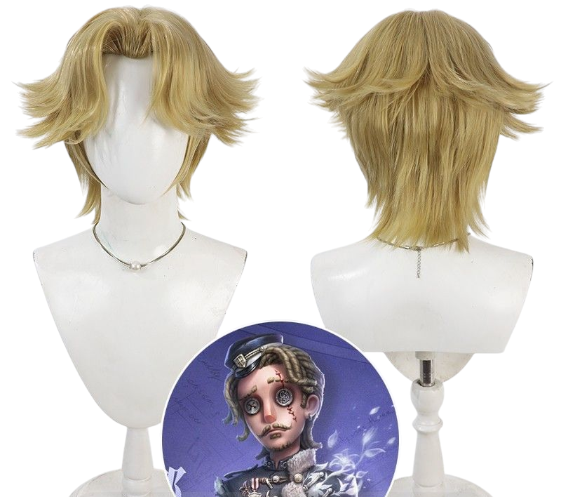 Light Gray Identity V Inspector Lestrade (Sherlock Holmes Crossover) Cosplay Wig