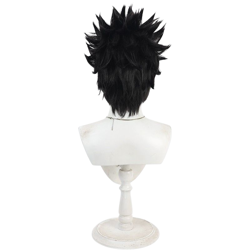 Light Gray Identity V BLK Team Batter "Ganji" Dark Grey Cosplay Wig with Widow's Peak