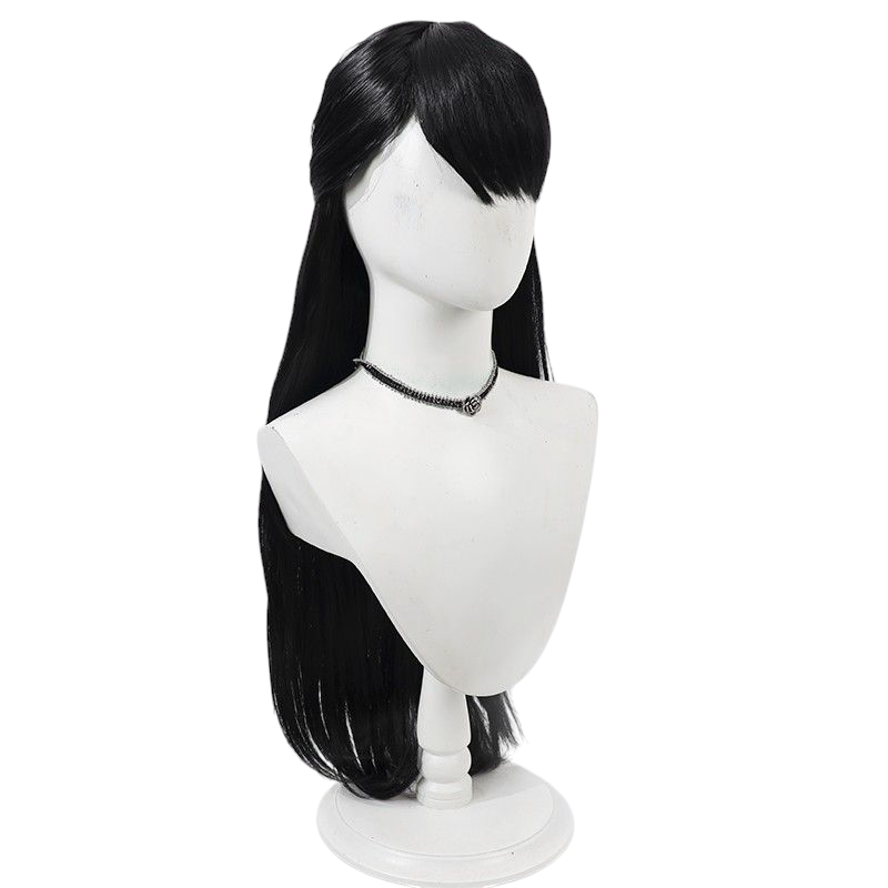 Light Gray Identity V Antiquarian "Qi Shiyi" (S-Tier Golden Skin) Black Cosplay Wig