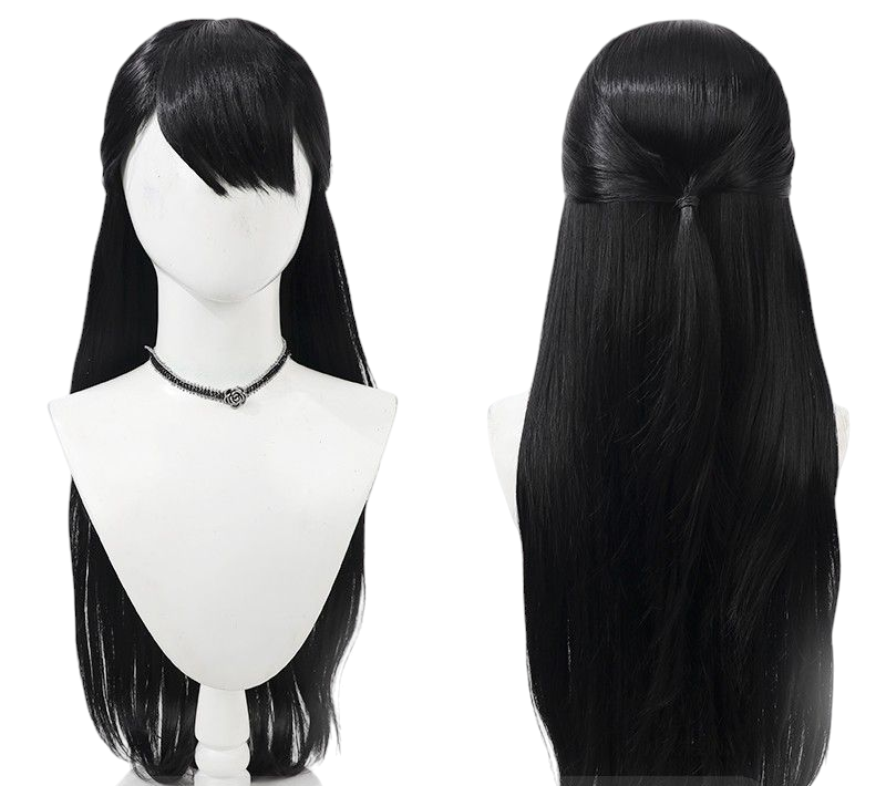 Black Identity V Antiquarian "Qi Shiyi" (S-Tier Golden Skin) Black Cosplay Wig