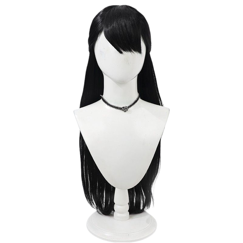Light Gray Identity V Antiquarian "Qi Shiyi" (S-Tier Golden Skin) Black Cosplay Wig