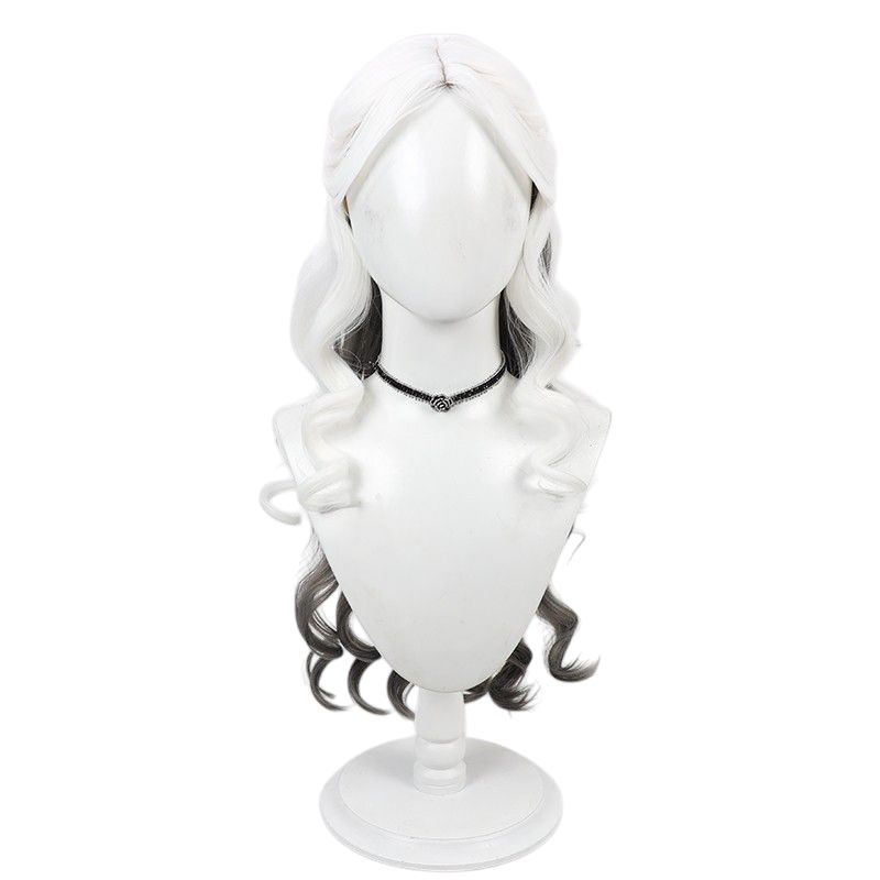 Lavender Identity V Psychologist "Long Night" (Ada Mesmer) Gradient Cosplay Wig with Scalp