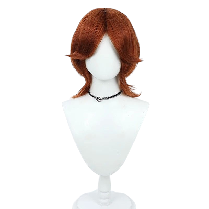 Lavender Identity V Acrobat "Mike Morton" Cosplay Wig with Simulated Scalp