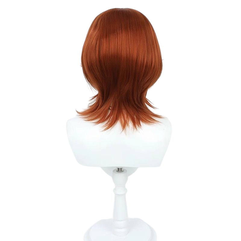 White Smoke Identity V Acrobat "Mike Morton" Cosplay Wig with Simulated Scalp