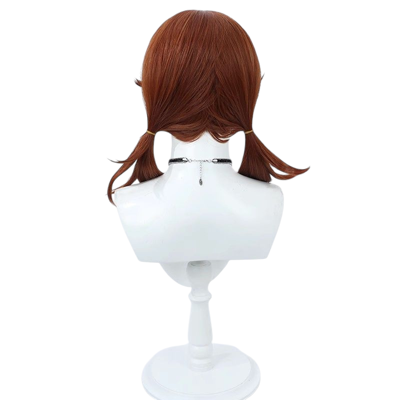 Lavender Identity V Gardener "Lily Baral" (Emma Woods) Cosplay Wig with Double Braids & Scalp